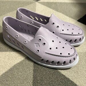 Sperry Women's Lavender Top Sider Original Float Boat Shoe Women's Size 10